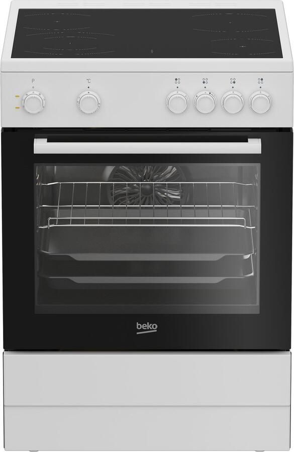 Beko FBM6701W Keramisch Fornuis