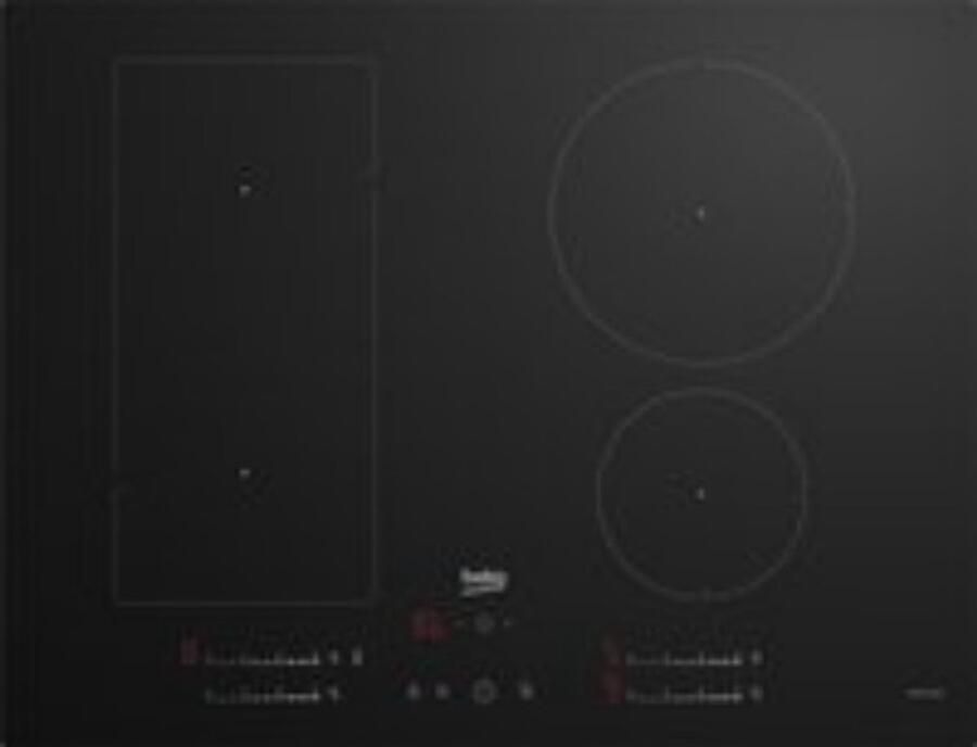 Beko HII74700UF -1 Inductiekookplaat Zwart + 3 Jaar Gratis Extra Garantie