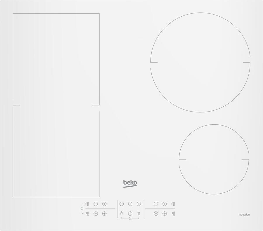 Beko Inductiekookplaat 01302909 60 cm 7200W