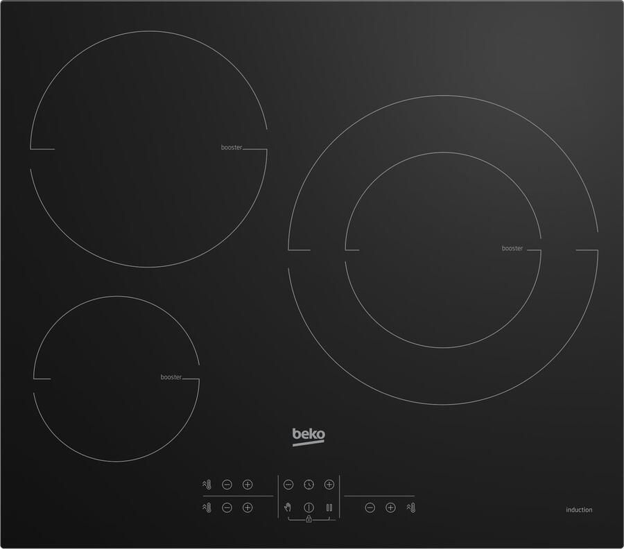 Beko Inductiekookplaat HIIS63206M 3F