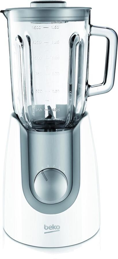 Beko TBN6602W 1 5 l Blender voor op aanrecht Grijs Zilver Wit 600 W