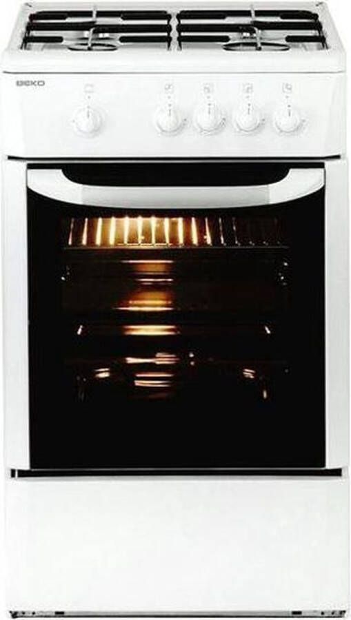 Beko CSG 42009 DW Gasfornuis Wit