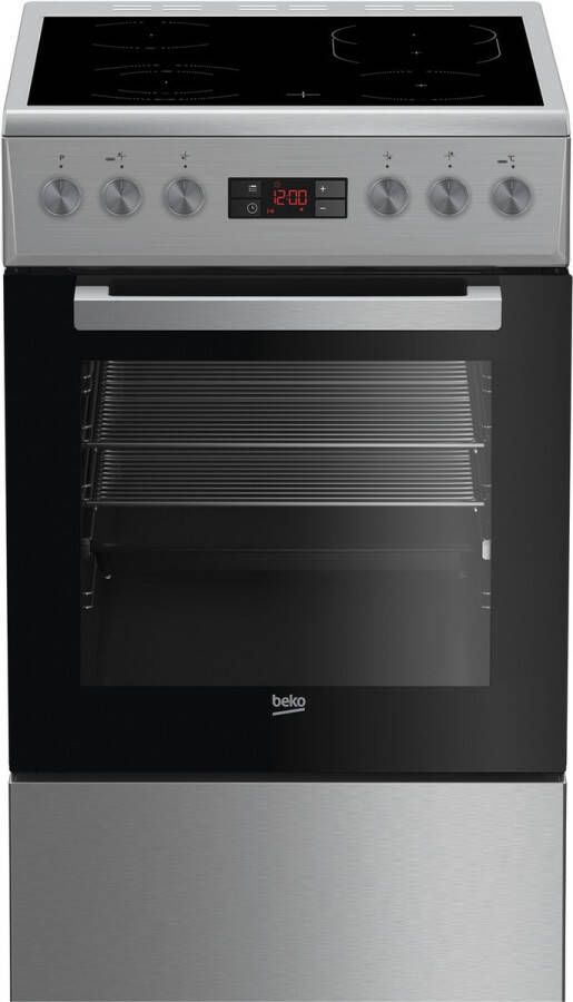 Beko FSM57320DXT keramisch fornuis