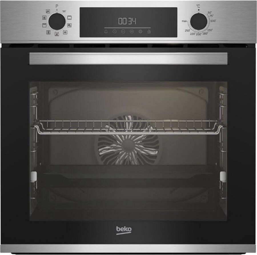 Beko Geïntegreerde multifunctionele oven 72l 60cm roestvrij staal katalyse BBIM12300XCE