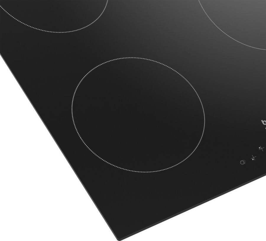 Beko HIC63400 Zwart Ingebouwd 60 cm Inductiekookplaat zones Glaskeramiek 3 zone(s) - Foto 1