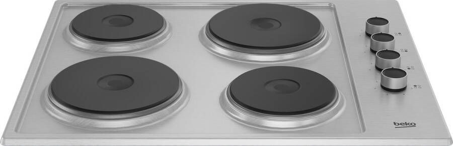Beko Elektrische Kookplaat HIGE64100X | Elektrische kookplaten | Keuken&Koken Kookplaten | 8690842535031 - Foto 2