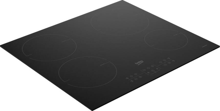 Beko HII64200MT kookplaat Zwart Ingebouwd 60 cm Inductiekookplaat zones 4 zone(s)
