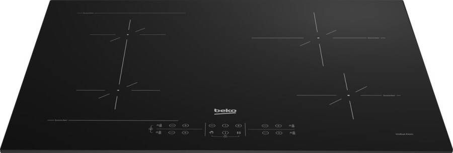 Beko HII64200SFMT kookplaat Zwart Ingebouwd 59 cm Inductiekookplaat zones 4 zone(s) - Foto 4