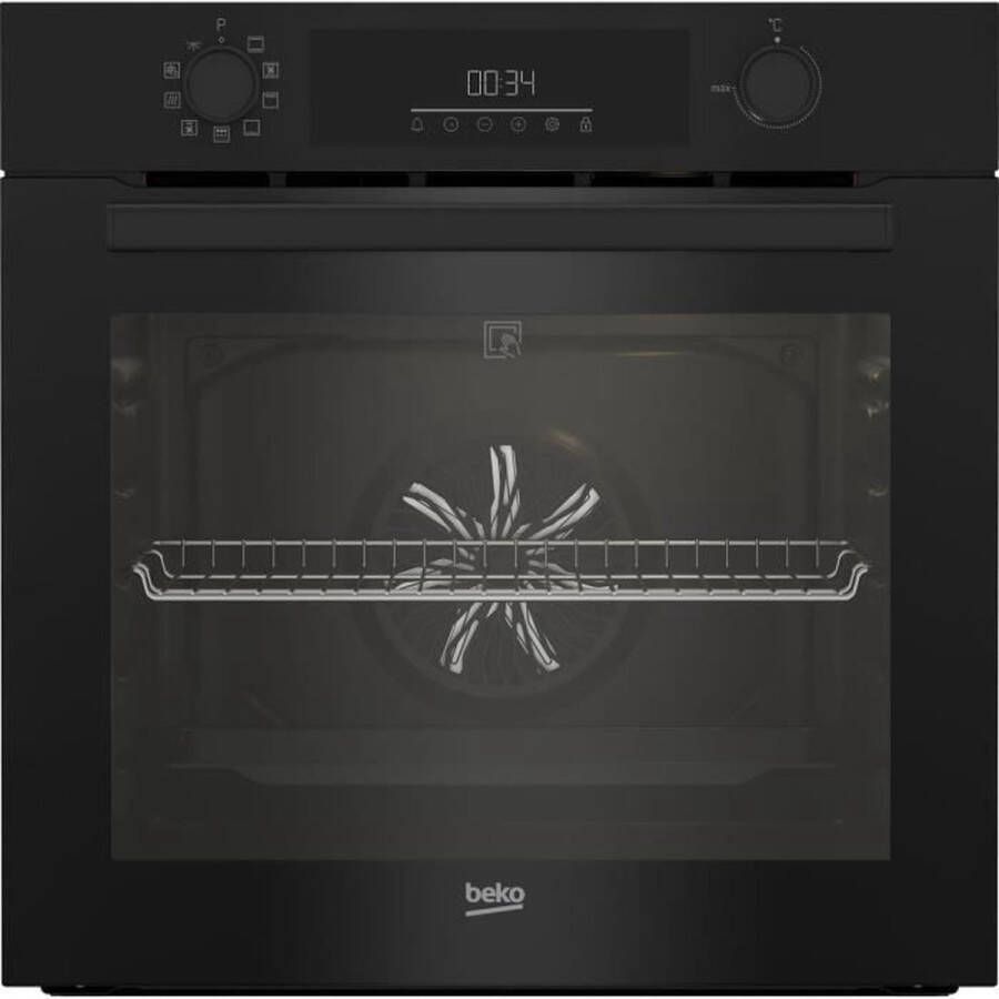 Beko Inbouwoven 3D geforceerde hitte BBIE11300BMP Zwart 66 L GIFAM koude deur 59 4x56 7x59 5 cm