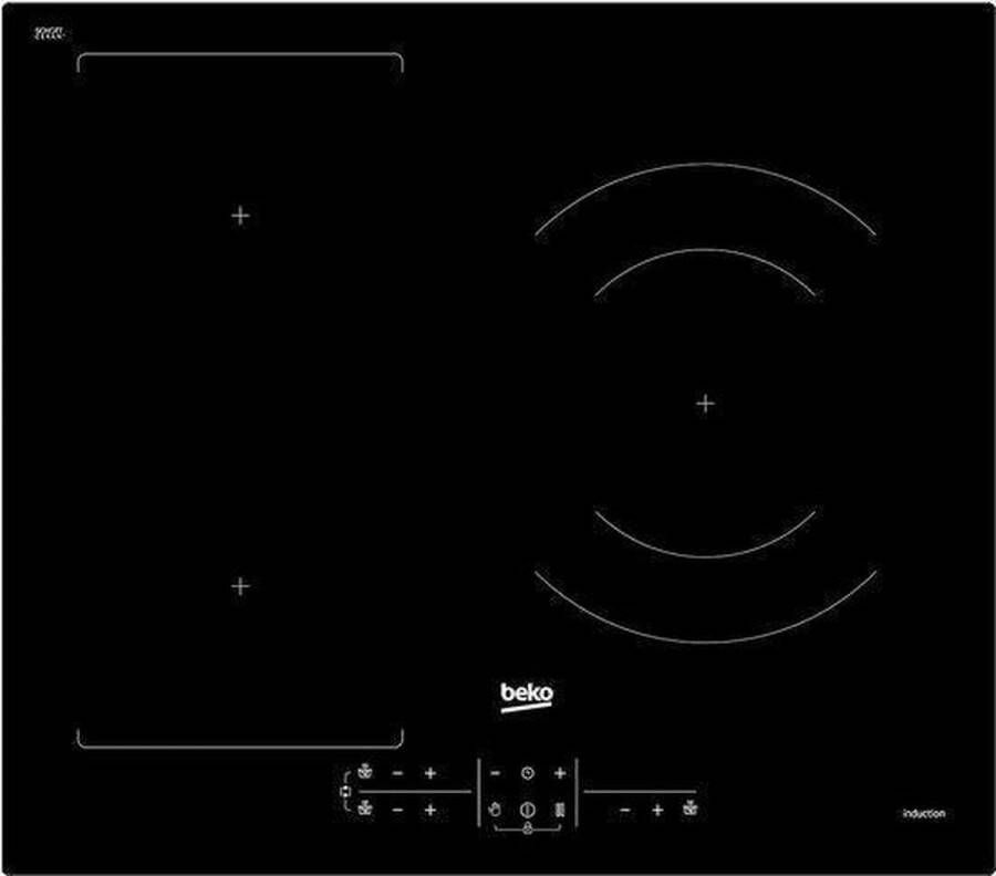 Beko Inductiekookplaat HII63201FMT 60 cm (3 Kookzones)