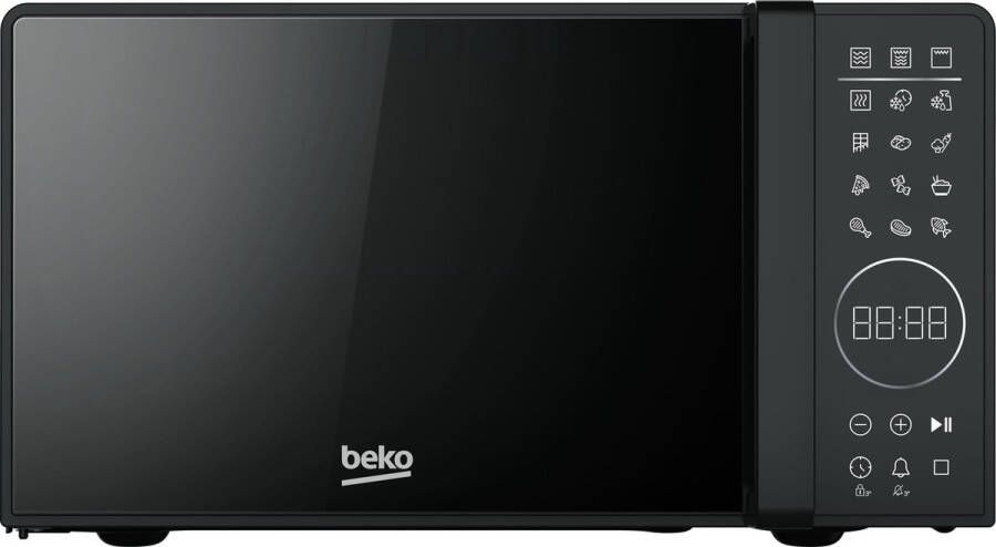 Beko Solo-magnetron Model MGC20130BFB Vrijstaand 20 liter 700 W Touch-bediening Zwart