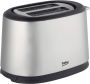 Beko TAM 6201 I broodrooster 2 snede(n) Zwart Roestvrijstaal 850 W - Thumbnail 2