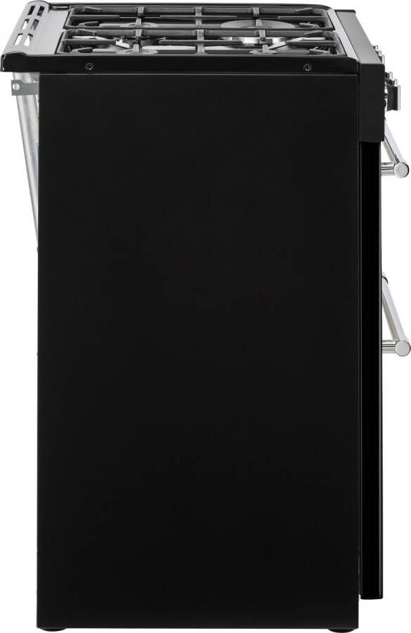 Belling Farmhouse 60 cm Dual Fuel Range-fornuis Gaskookplaat Zwart A - Foto 1
