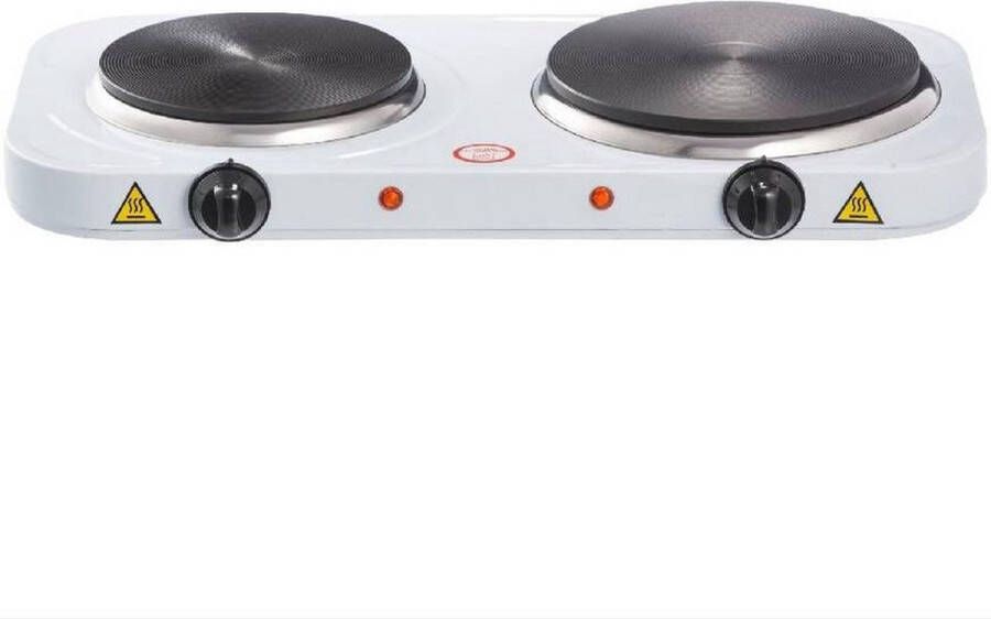 Merkloos Elektrische kookplaat tweepits vrijstaand portable 25 cm Elektrische kookplaat - Foto 2