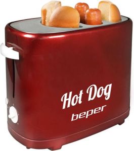 Overmania Beper Italia Hotdog Maker In Trendy Rode Kleur