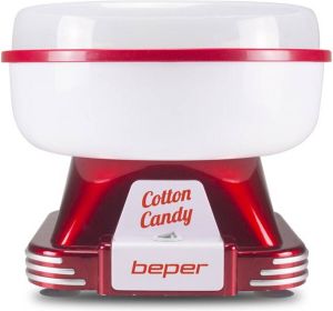 Beper P101CUD250 Suikerspin Cotton candy machine- rood