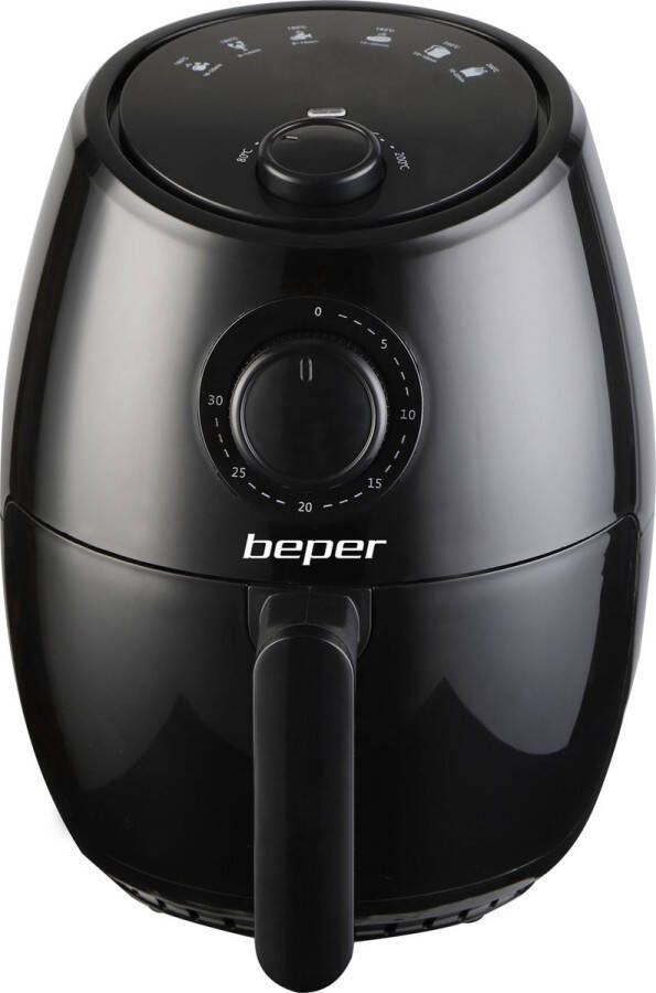 Beper P101FRI001 Hete Luchtfriteuse Airfryer Gezond Frituren Frituurpan zonder Olie 2L