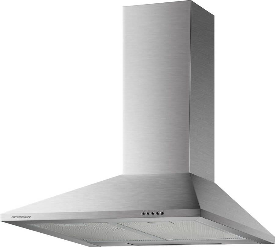 Berdsen RVS afzuigkap 60 cm INOX RVS
