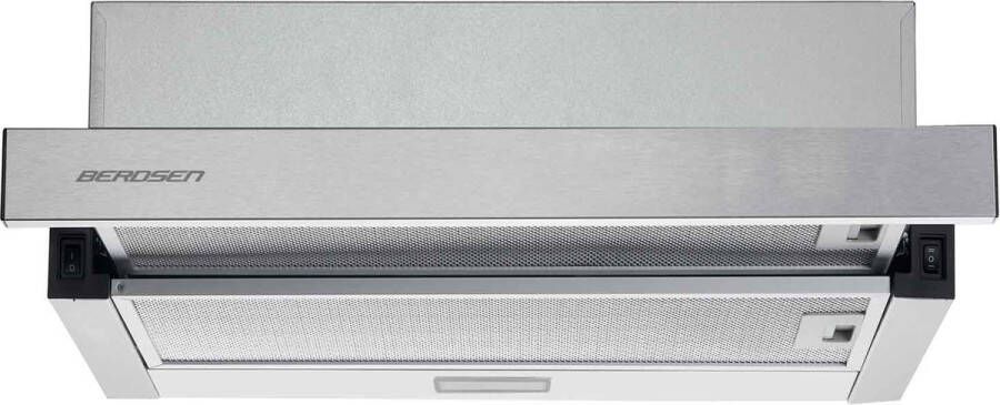 Berdsen Vlakscherm Afzuigkap 50 cm 80W RVS BT-233