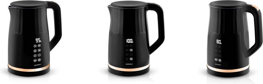 Berdsen Waterkoker 1 7l BD-706 zwart