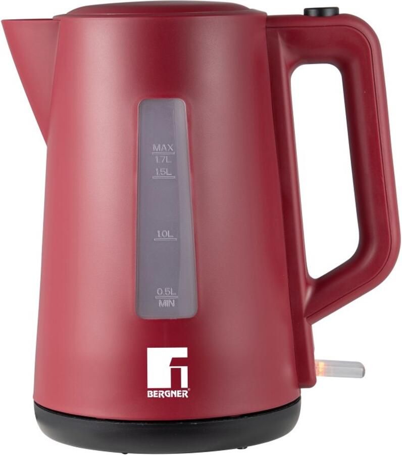 Bergner Waterkoker 1 7 l 2200 W MAROON