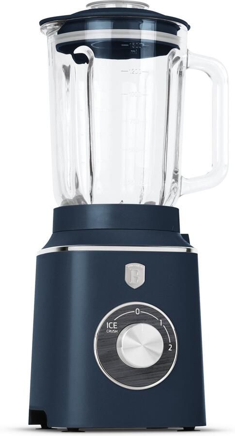 Berlinger Haus blender met ice crush functie Deep Sea mat blauw