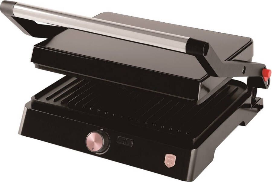 Berlinger Haus comtactgrill BH-9492 zwart rose 2200W