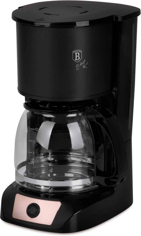 Berlinger Haus Koffiezetapparaat Filterkoffie 1.5L 12 Koppen Zwart