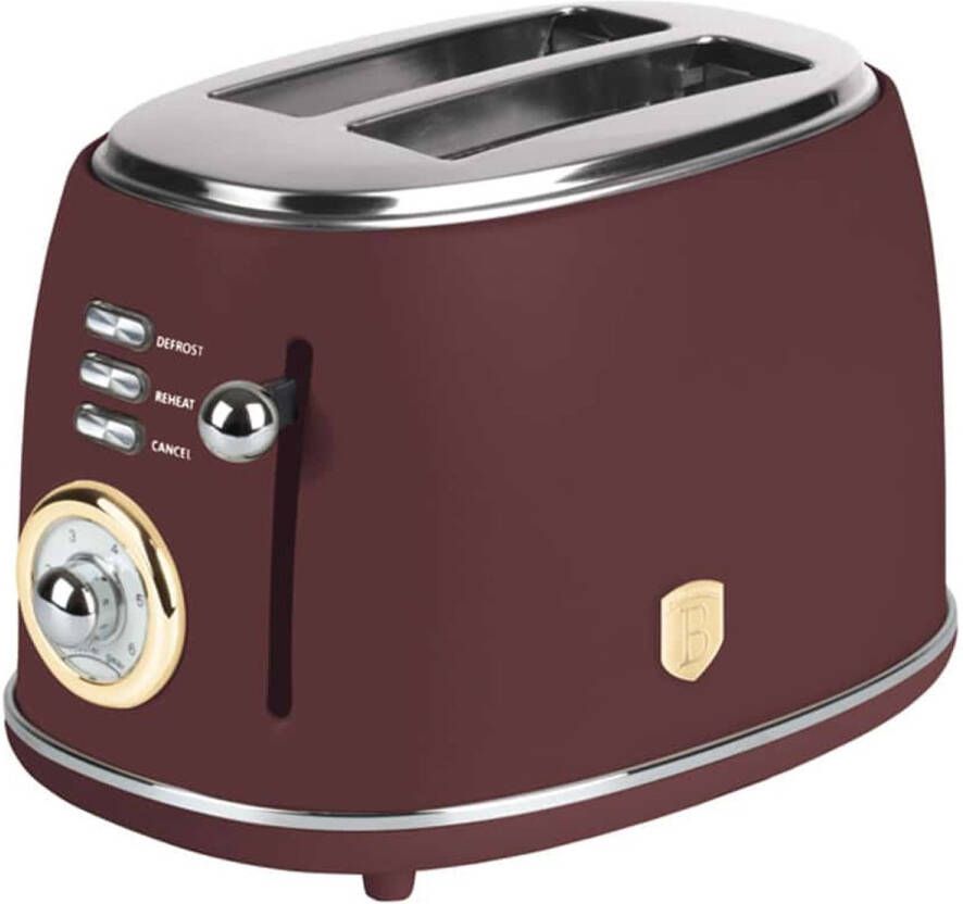 BerlingerHaus Berlinger Haus 9520 Broodrooster Toaster Leonardo Collection Rood