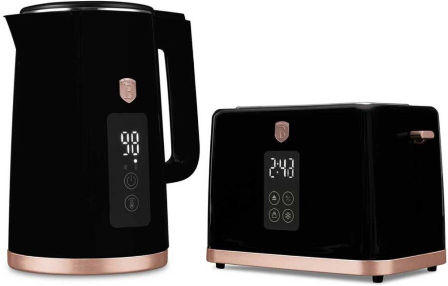 BerlingerHaus Berlinger Haus BH 9540 Waterkoker en broodrooster Monaco collection