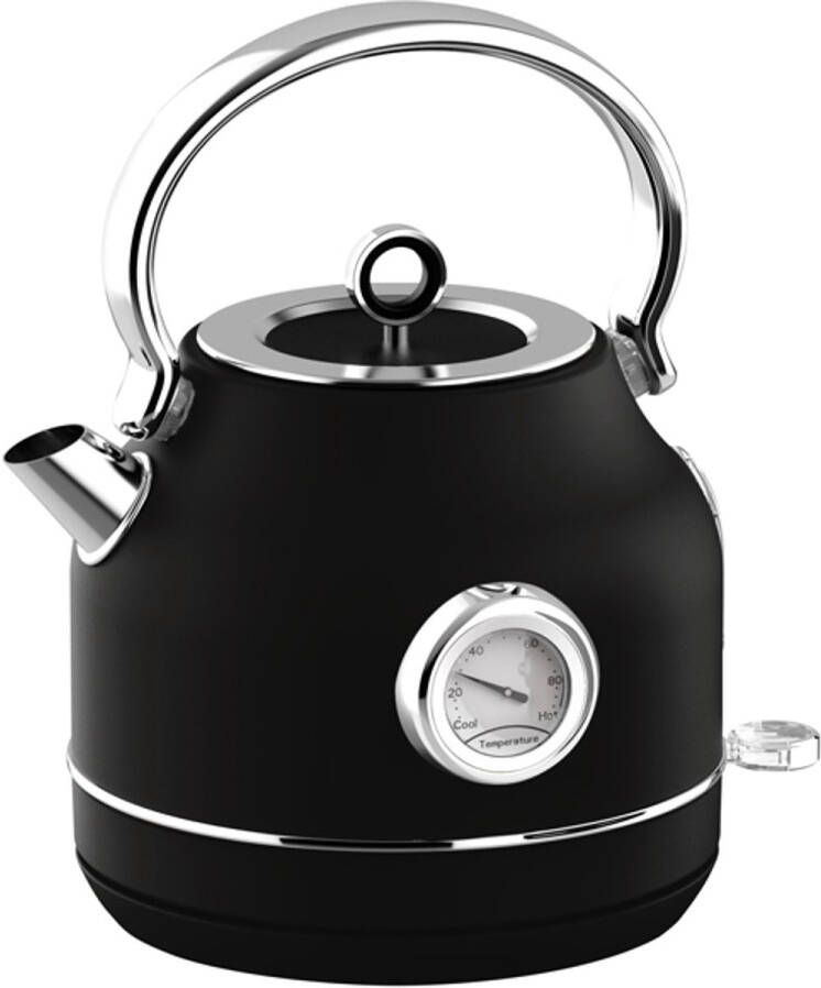 BerlingerHaus Berlinger Haus BH 9640 Waterkoker met thermometer Matt Black collection