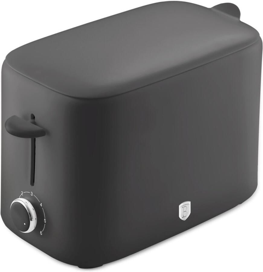 BerlingerHaus Broodrooster met deksel 750 W Antraciet Collection