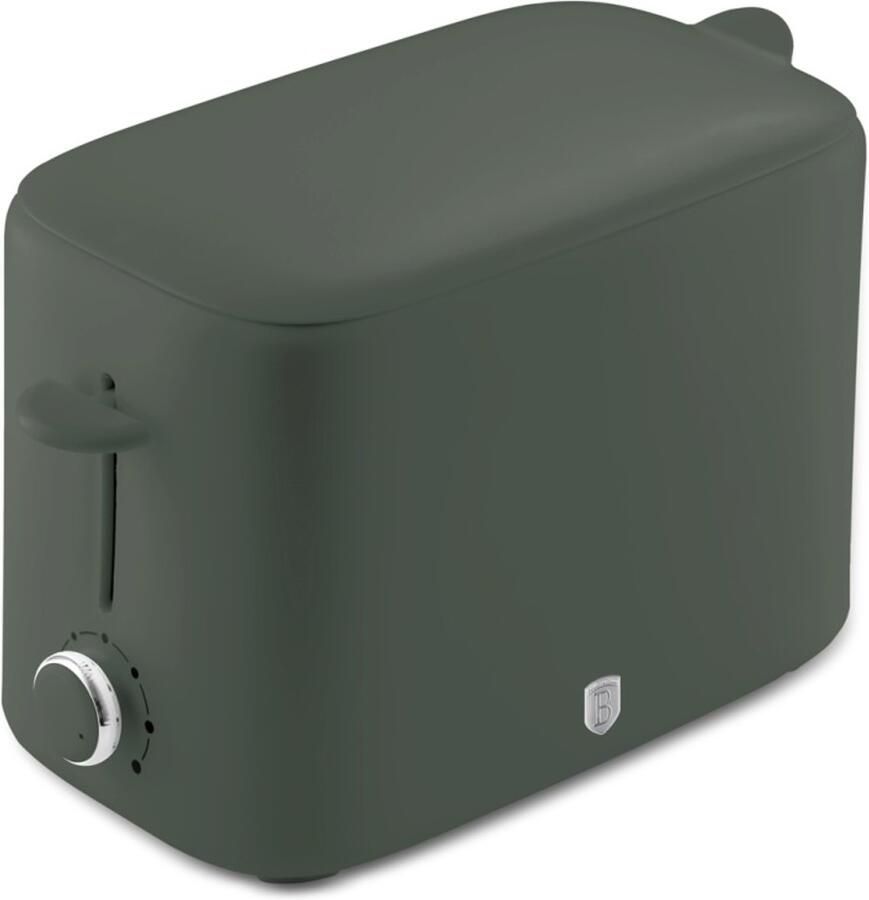 BerlingerHaus Broodrooster met deksel 750 W Matte Green Collection