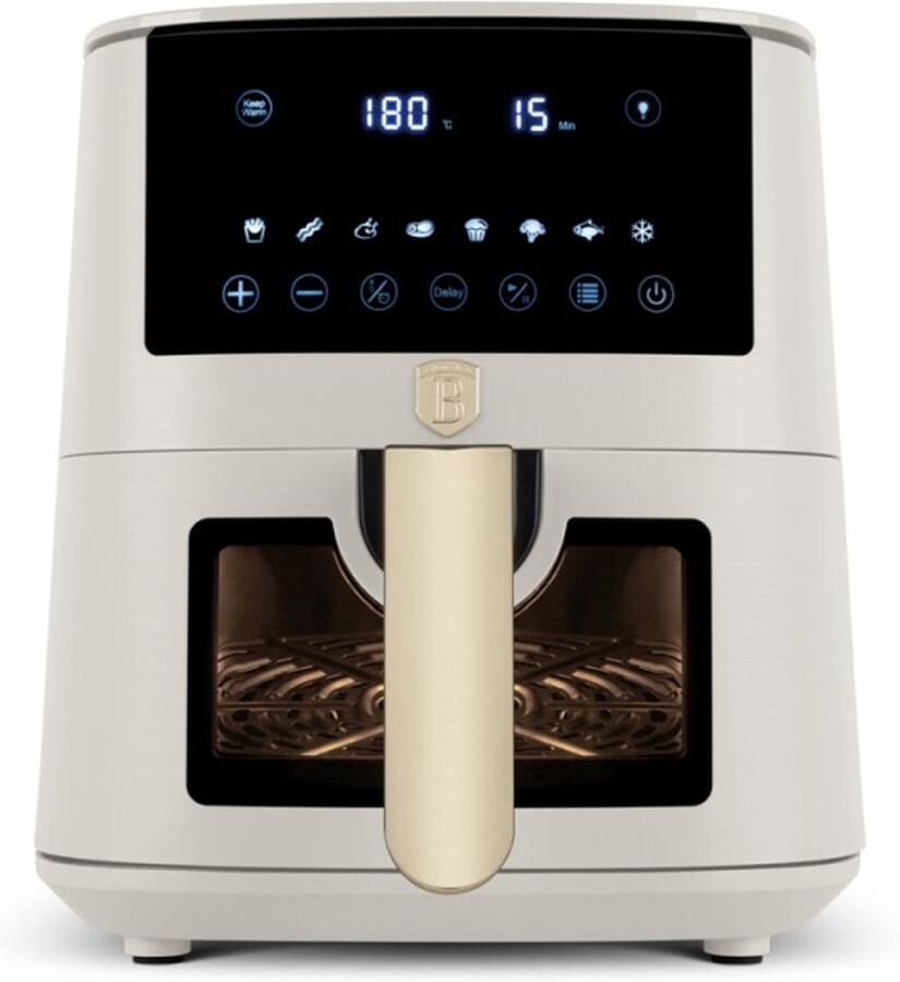 BerlingerHaus Digitale heteluchtfriteuse 5 l Sahara Collection
