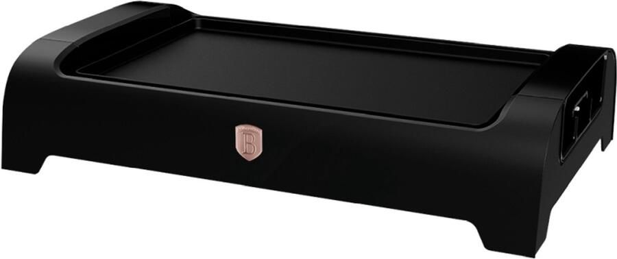 BerlingerHaus Elektrische tafelgrill met antiaanbaklaag uit de Black Rose Collection