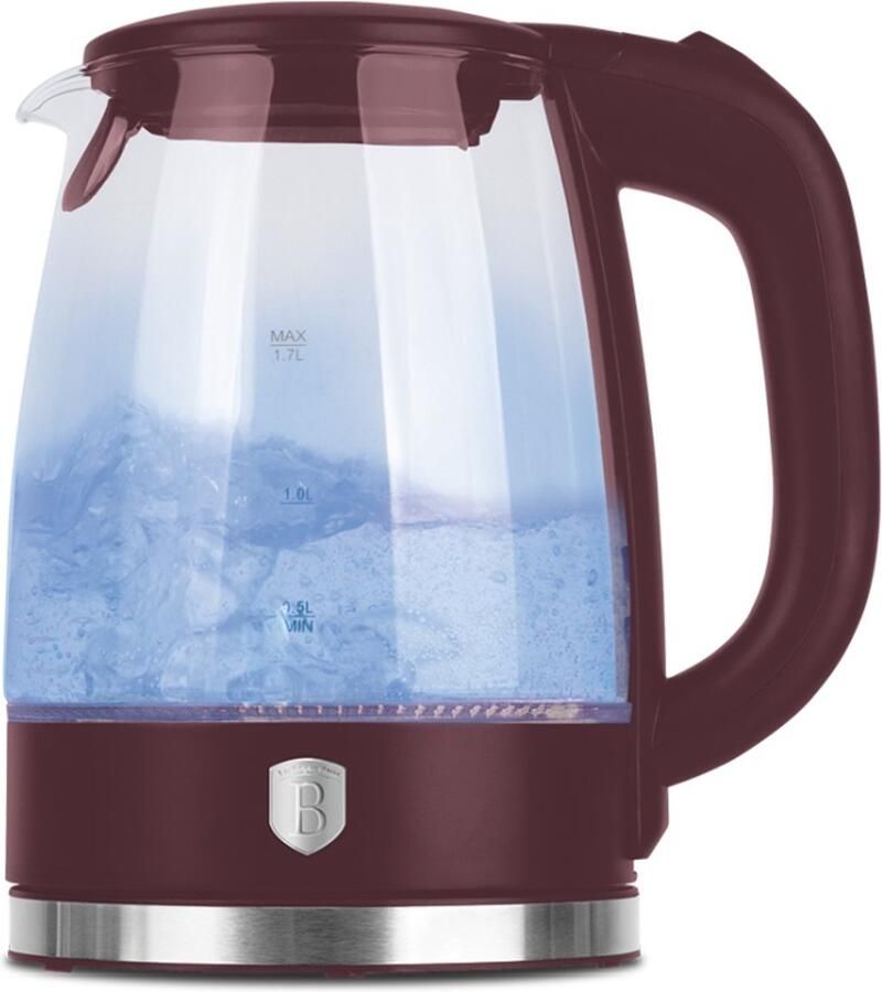 BerlingerHaus Glazen waterkoker 1 7 L Leonardo Collection