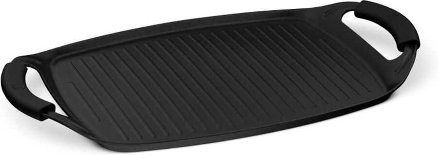 BerlingerHaus Grillplaat met titaniumcoating 47 cm Matte Black Collection