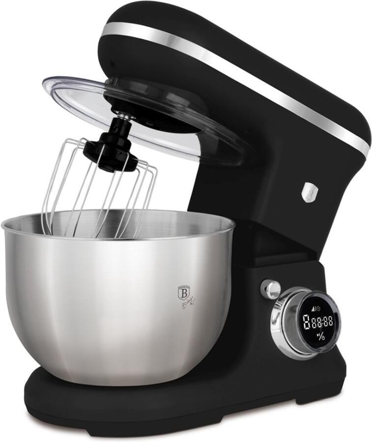 BerlingerHaus Keukenrobot 1500 W Matte Black Collection