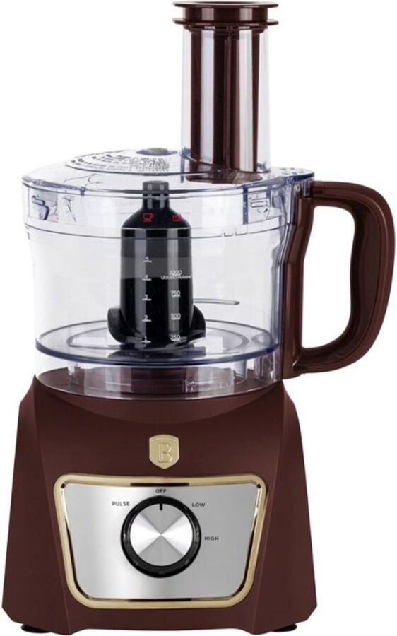 BerlingerHaus Multifunctionele keukenrobot met mixer 8-in-1 uit de Leonardo Collection