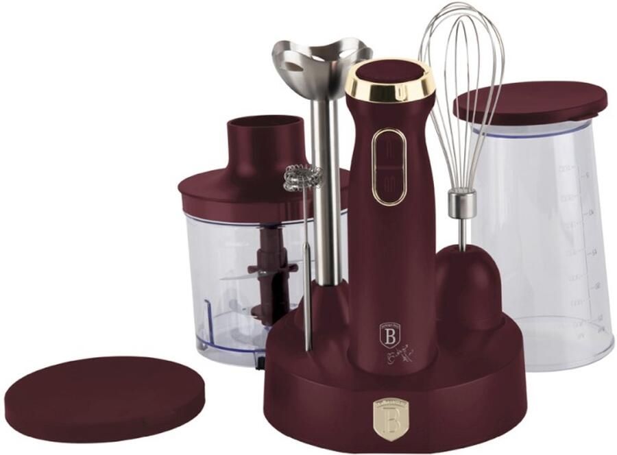 BerlingerHaus Staafmixer met 6-in-1-accessoires uit de Leonardo Collection