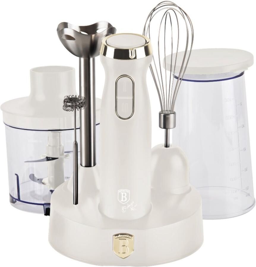 BerlingerHaus Staafmixer met 6 stuks accessoires uit de Sahara-collectie