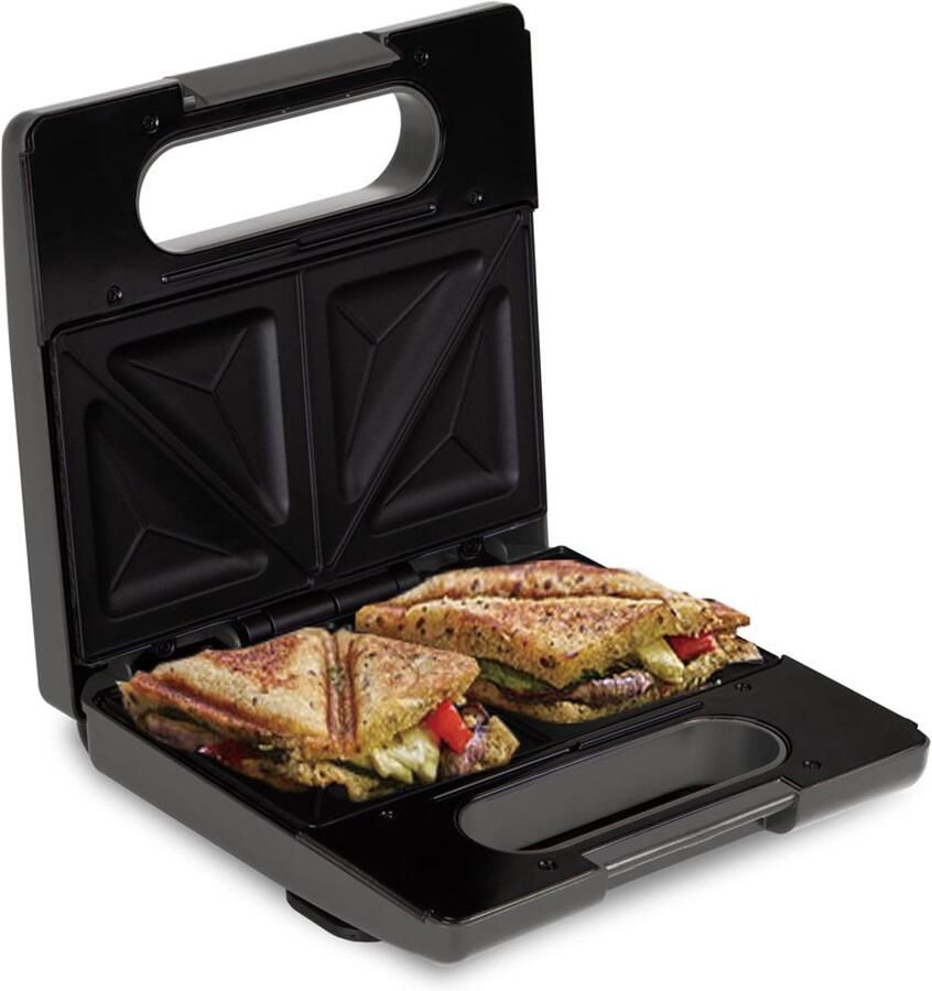 BerlingerHaus Tosti-ijzer 3-in-1 Mat Antraciet Uitneembare Platen Wafel & Grill 780W - Foto 3