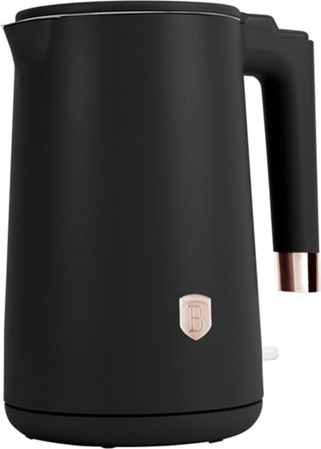 BerlingerHaus Waterkoker met dubbele wand uit de Black Rose-collectie