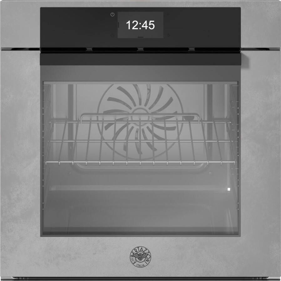 Bertazzoni La Germania Bertazzoni F6011MODVPTZ Stoomoven met pyrolyse inbouw 60cm Zink