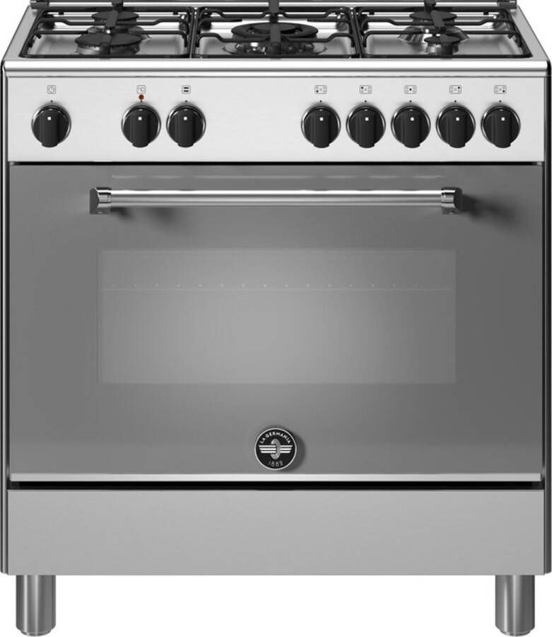 Bertazzoni La Germania La Germania AM85C61DXT-24 Fornuis 80 cm RVS 5 branders multifunctionele oven