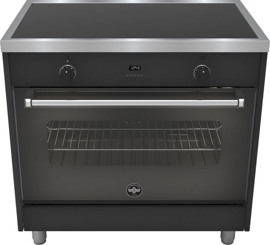 Bertazzoni La Germania La Germania AMN964iENNE Inductie fornuis 90cm 2-3 fase zwart 5 jaar Garantie