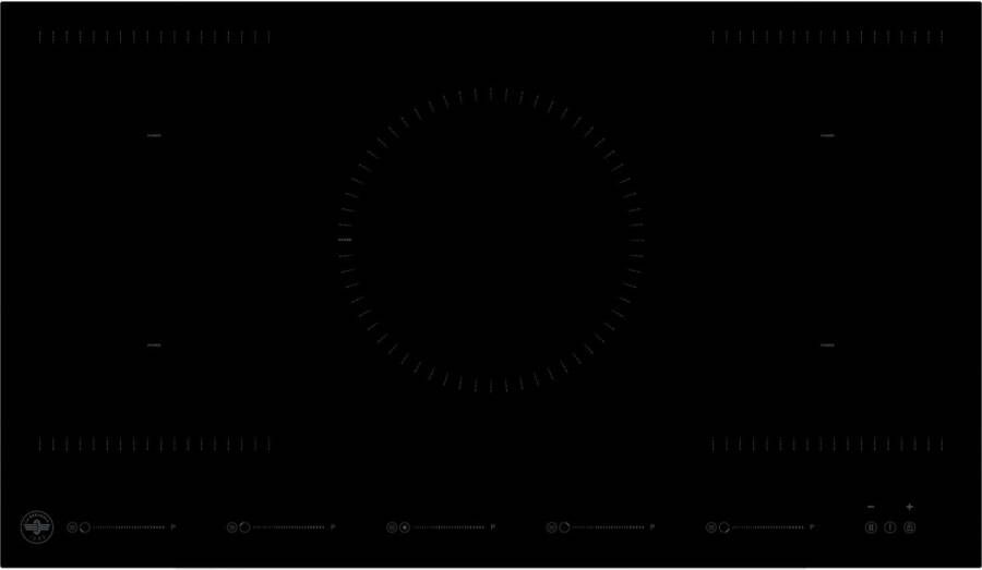 Bertazzoni La Germania La Germania PLG95I2M30NC Inductie kookplaat 90cm inbouw