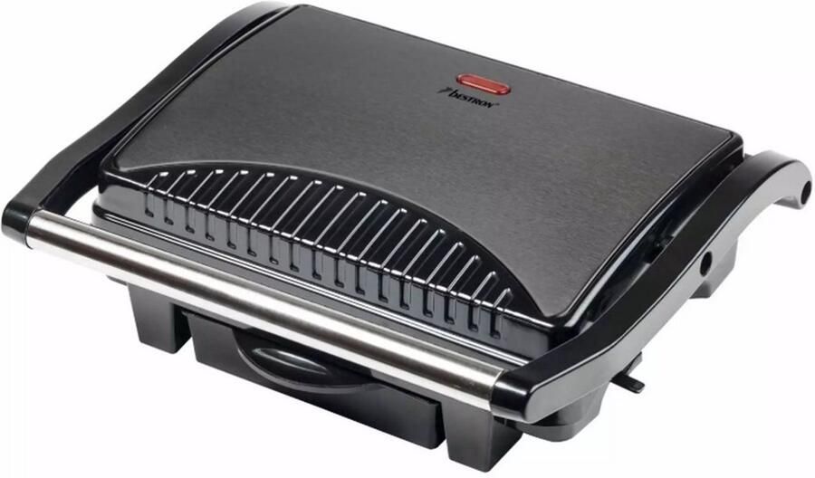 Bestron ASW113TG Paninigrill Titan – Contactgrill voor Panini s Vlees & Groenten – 1000W met Antiaanbaklaag