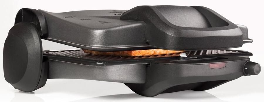 Bestron Contactgrill ACG380 1800W Tosti apparaat 31x22cm bakoppervlak Grijs