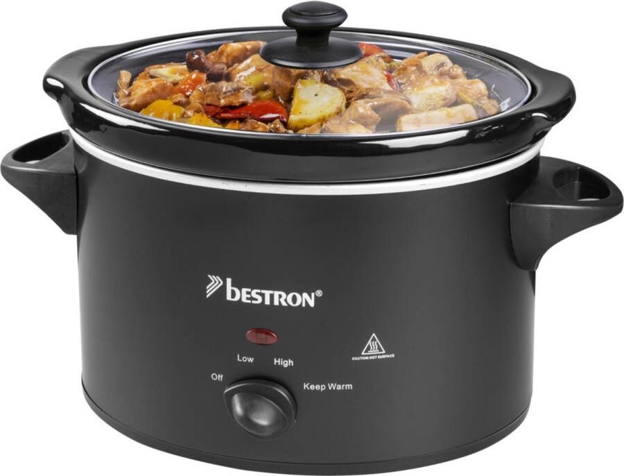 Bestron Black Label Slow Cooker 3 5 liter